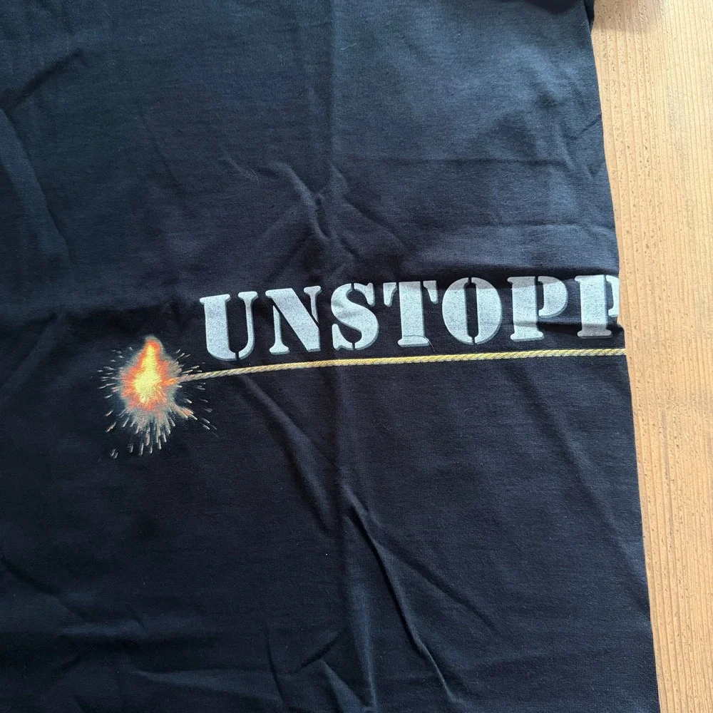 SGI Silicon Graphics Unstoppable Promo T-Shirt Black Mens XL Tech Vintage Style